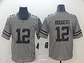 Nike Packers 12 Aaron Rodgers Gray Gridiron Gray Vapor Untouchable Limited Jersey,baseball caps,new era cap wholesale,wholesale hats